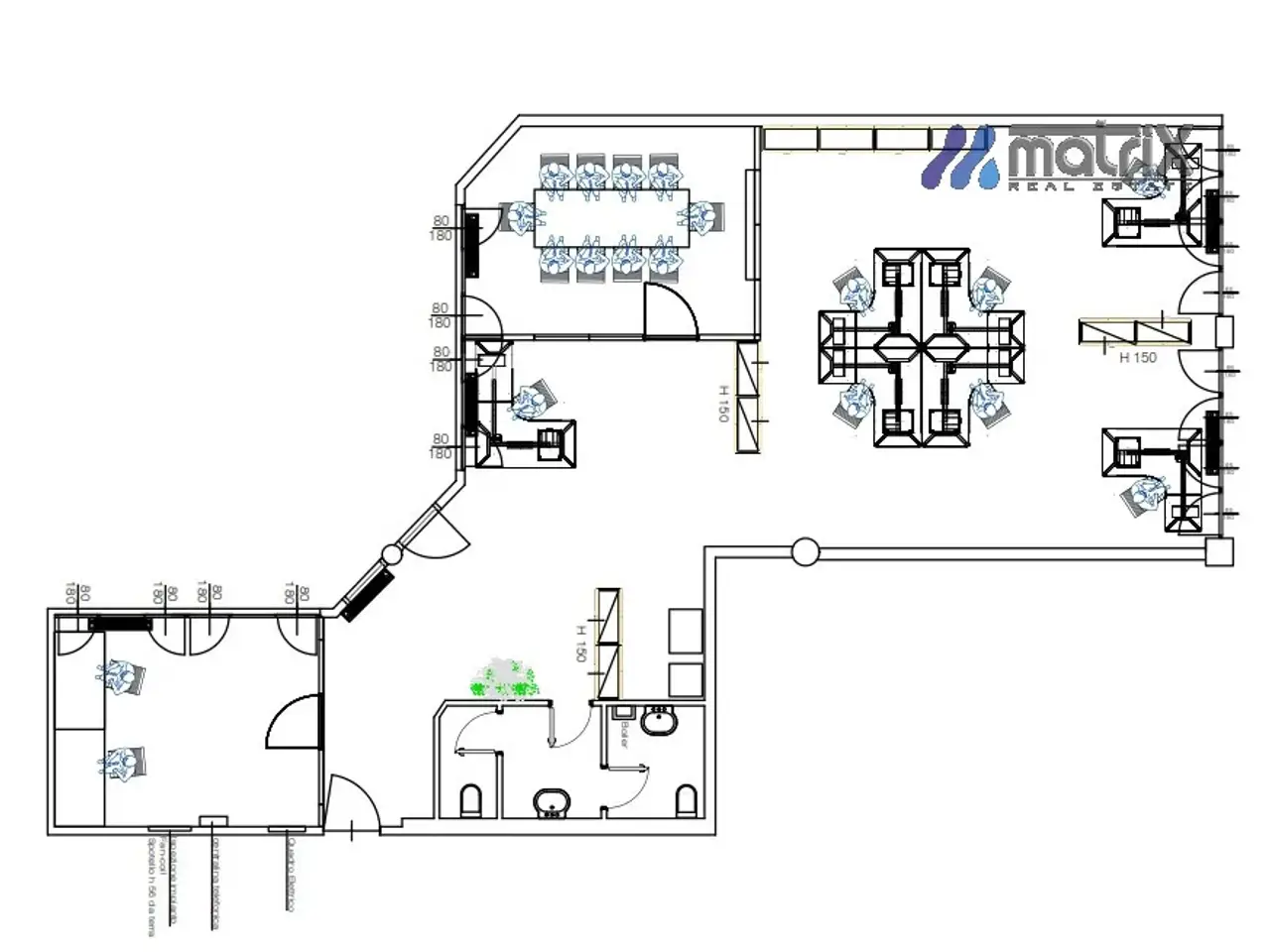 Ufficio in Via Giovanni Savelli, Padova, {3} - Planimetria 1