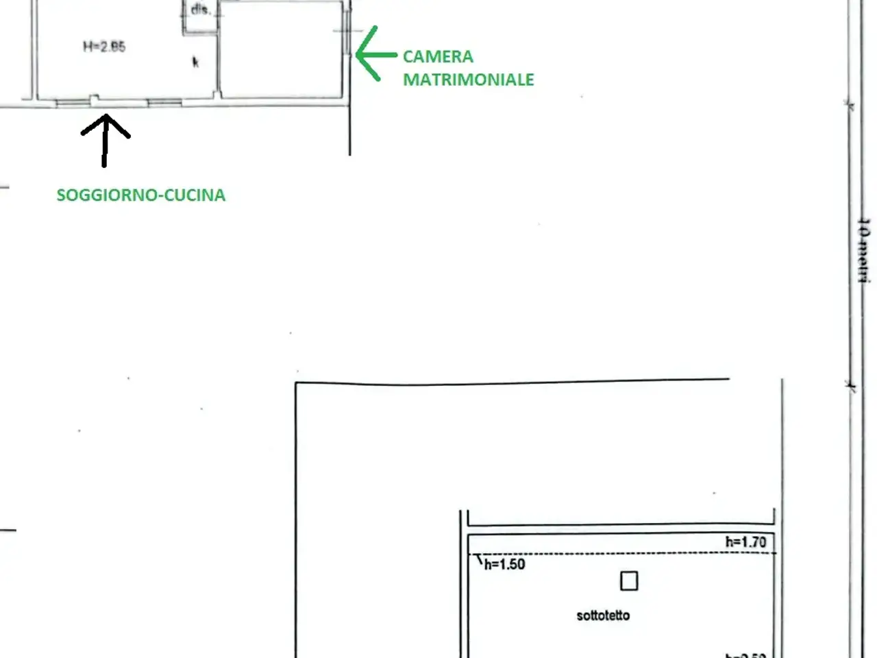 Bilocale in vendita, a Giuseppe Mazzini 53036, Poggibonsi - Planimetria 1