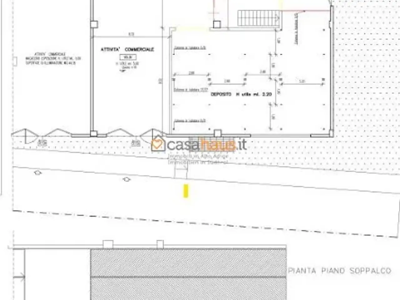 Capannone in , Bolzano, {3} - Planimetria 1