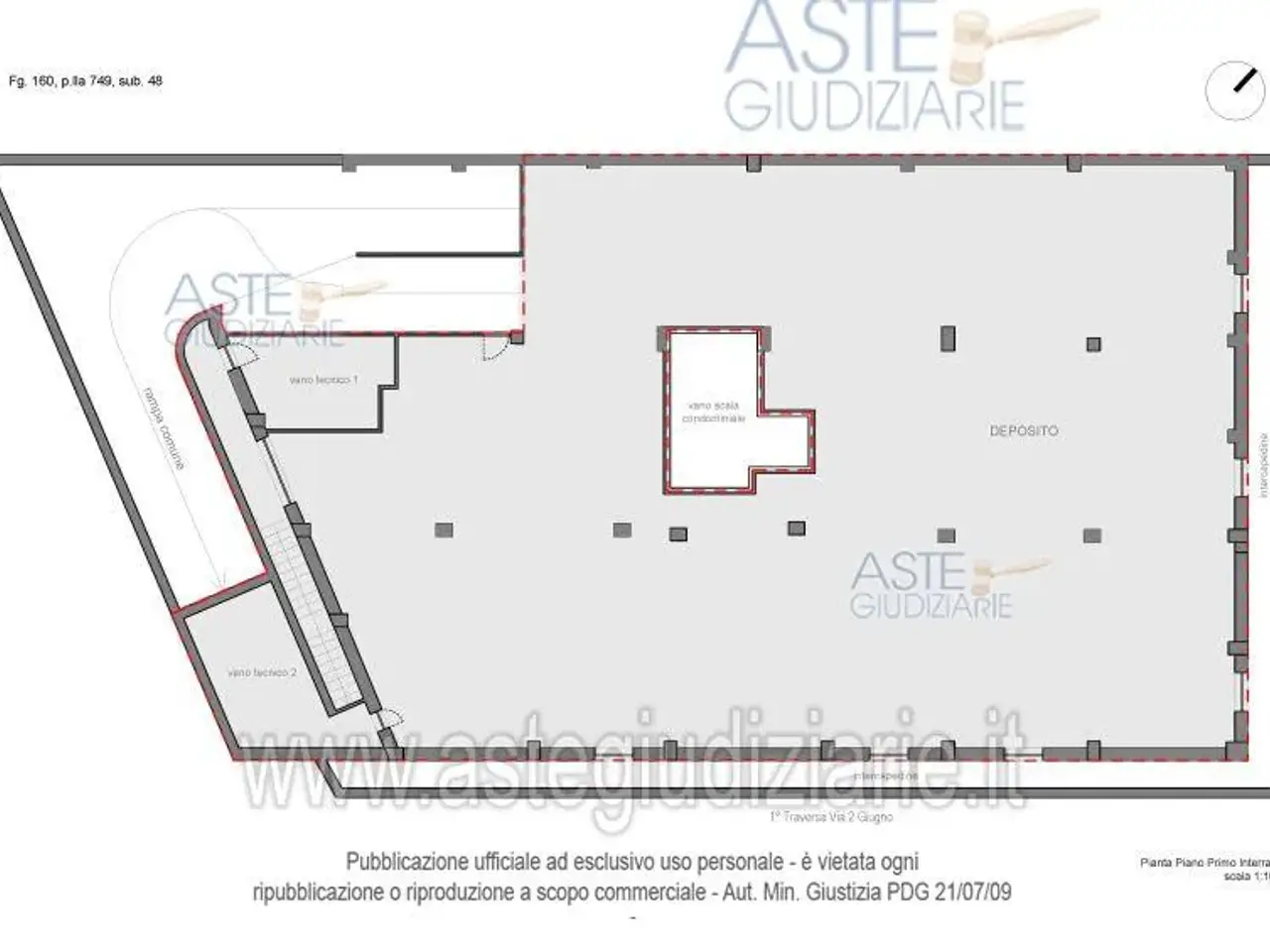 Magazzino in Via 2 Giugno 32 2, Altamura, {3} - Planimetria 1