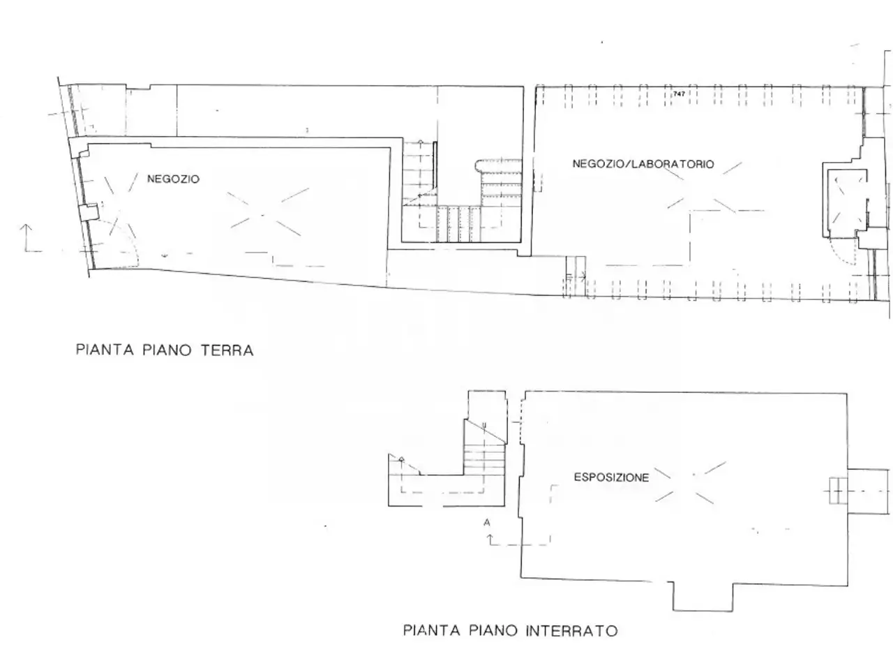 Negozio in Contra' Porta Padova, Vicenza, {3} - Planimetria 1