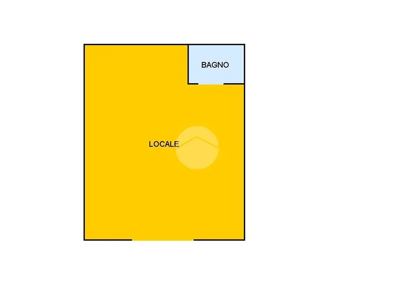 Negozio in Via Michele Guadagno 104, Napoli, {3} - Planimetria 1