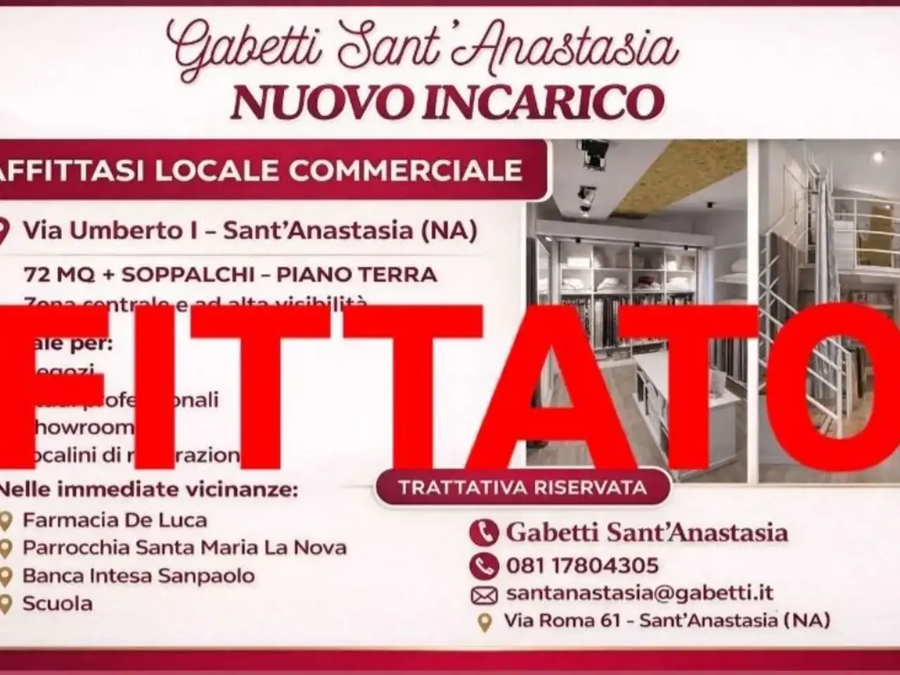 Esercizio commerciale in Via Umberto I Snc, Sant'Anastasia, {3} - Foto 1