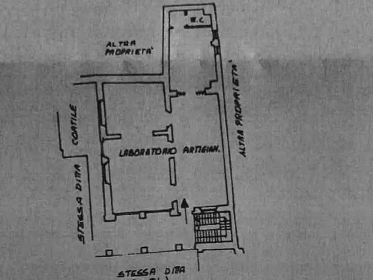 Laboratorio in Corso di Porta Ticinese 22, Milano, {3} - Planimetria 1