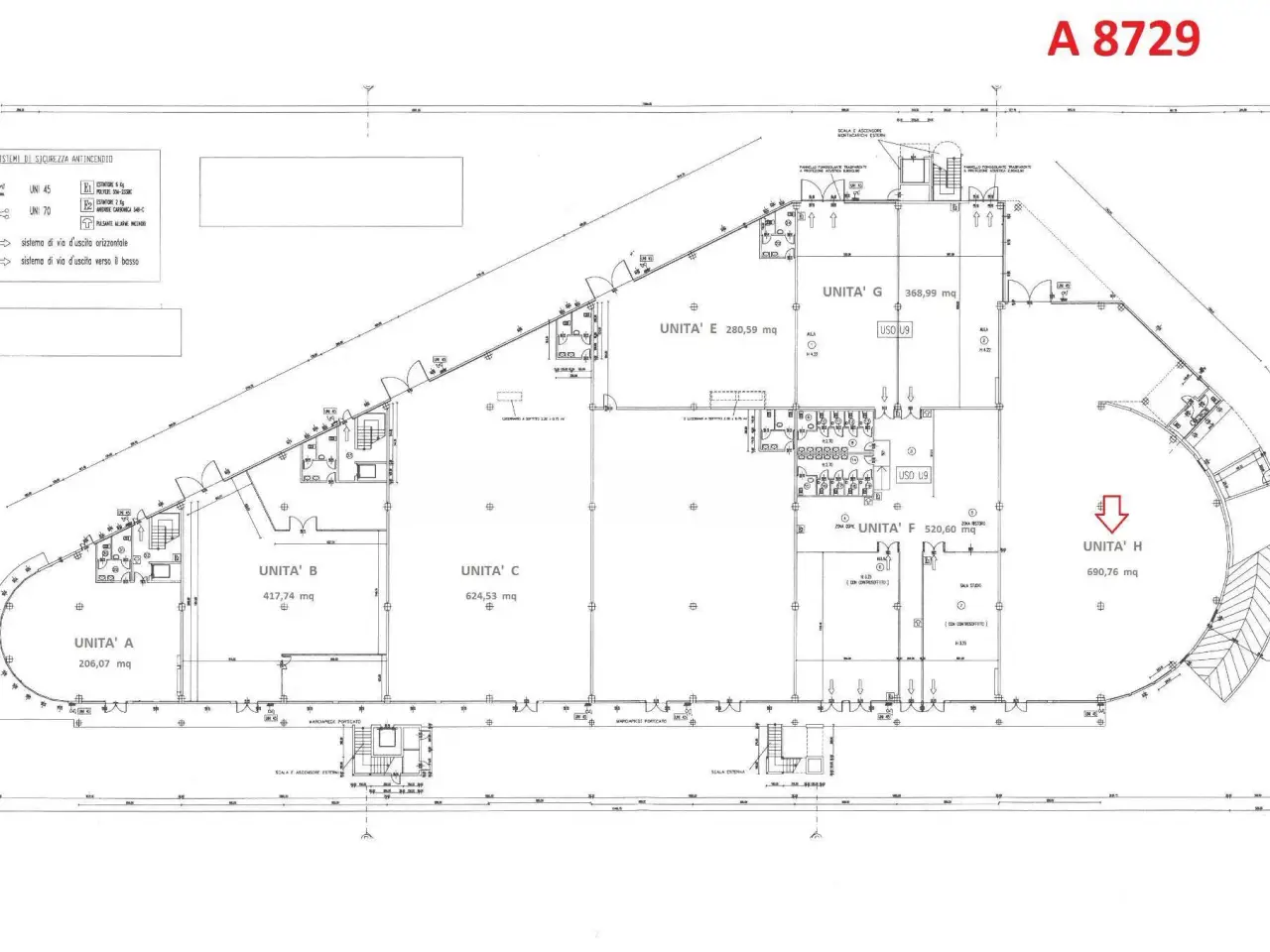 Laboratorio in Via Celestina Boninsegna 9, Reggio Emilia, {3} - Planimetria 1