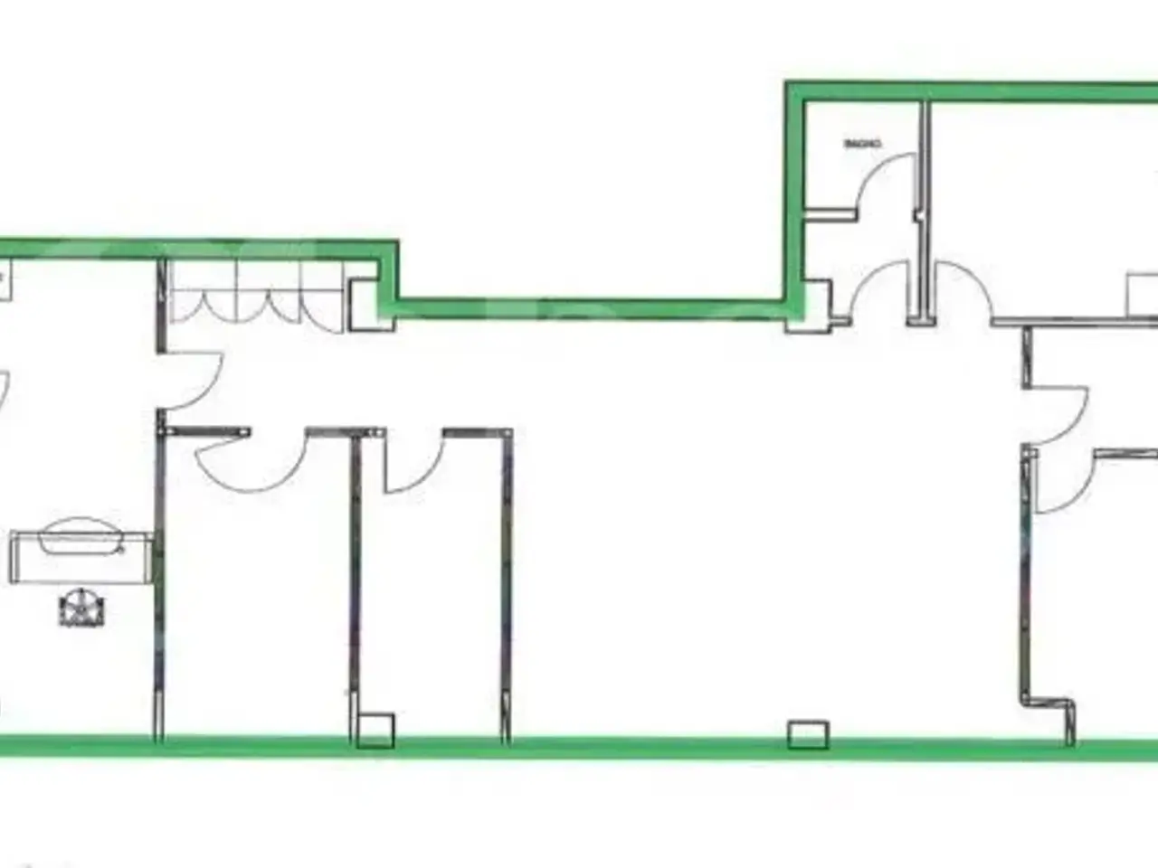 Negozio in Via Bruxelles 10, Parma, {3} - Planimetria 1