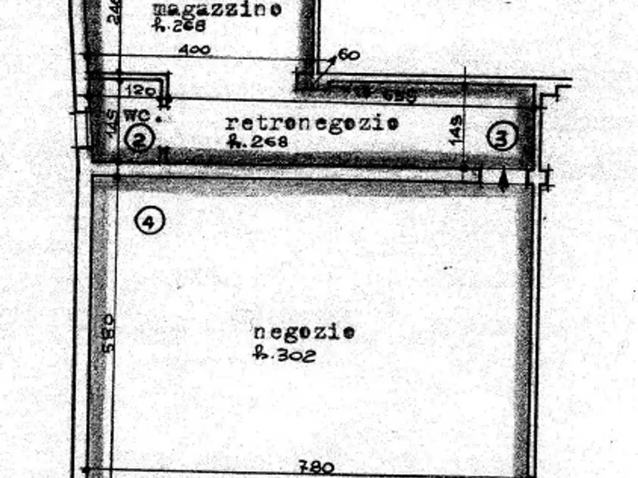 Negozio in , Padova, {3} - Planimetria 1