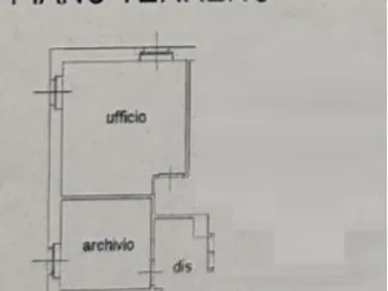 Ufficio in Via Tiziano 21, Milano, {3} - Planimetria 1