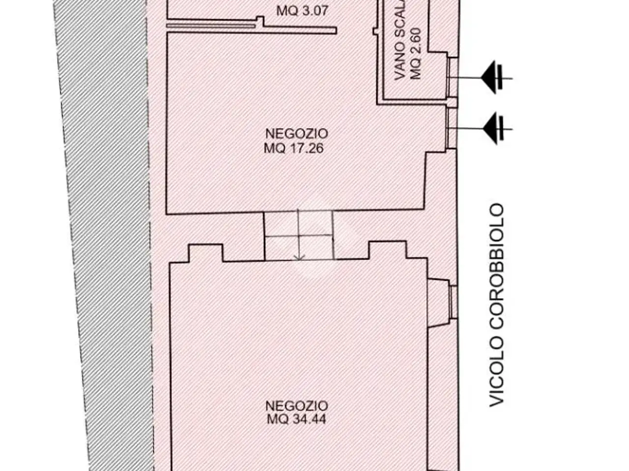 Negozio in Via della Repubblica 49, Lonato, {3} - Planimetria 1