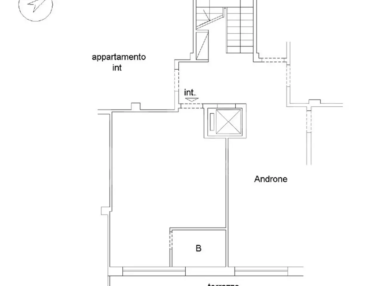 Ufficio in Via Michelangelo Peroglio  27, Roma, {3} - Planimetria 1