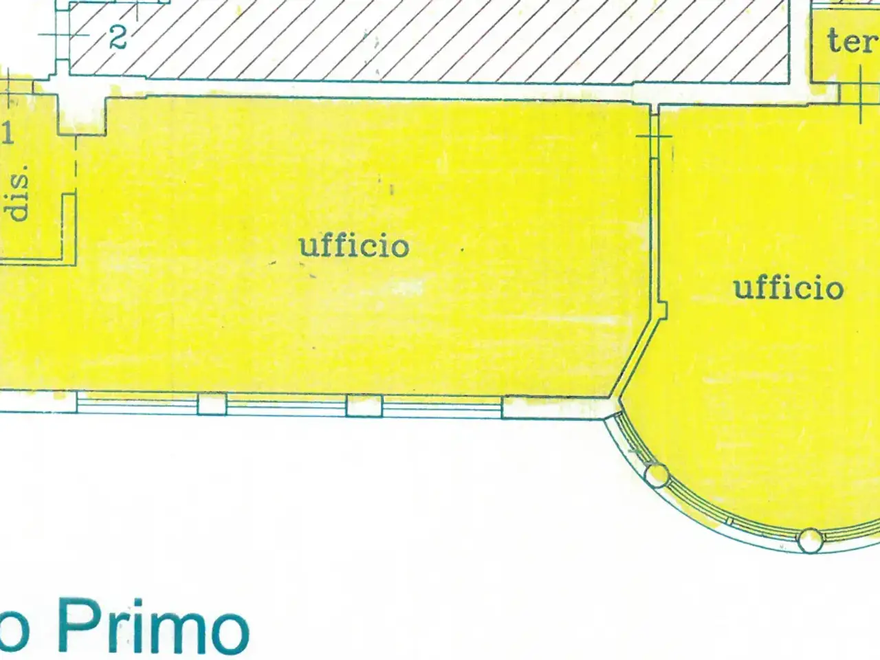 Ufficio in Via Franklin Delano Roosevelt, Carpi, {3} - Planimetria 1