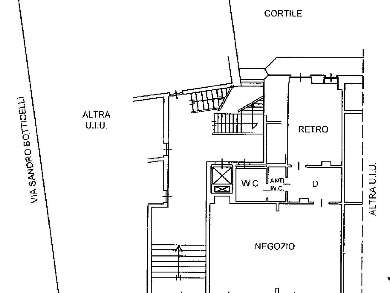 Negozio in Corso Taranto 9, Torino, {3} - Planimetria 1