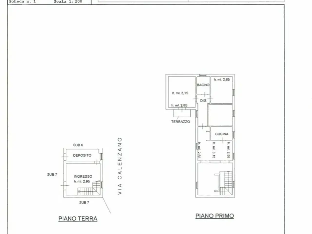 Hotel in , San Miniato, {3} - Planimetria 1
