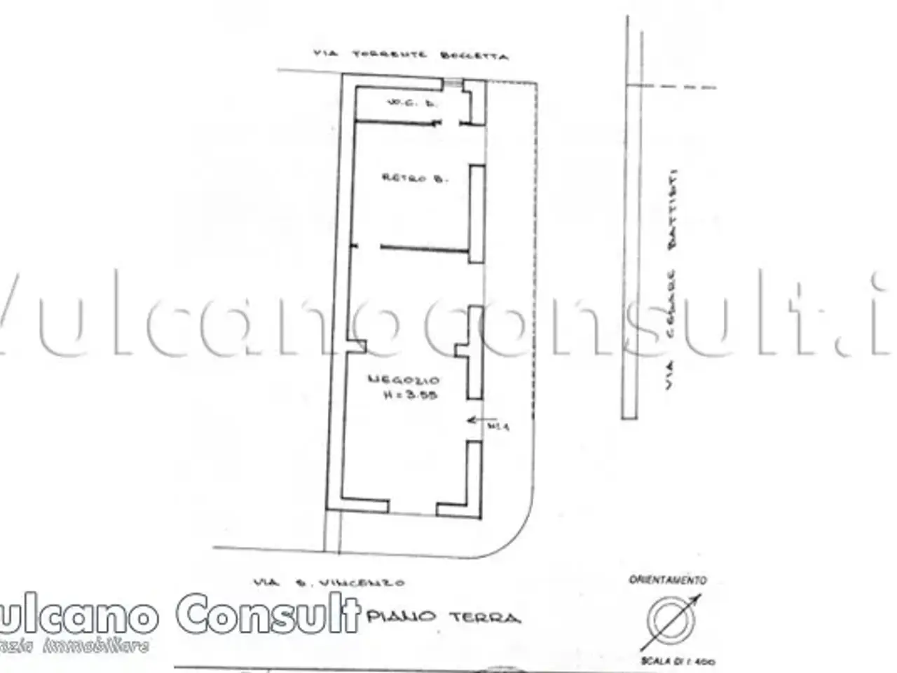 Negozio in Strada Comunale Lipari-Canneto, Lipari, {3} - Planimetria 1