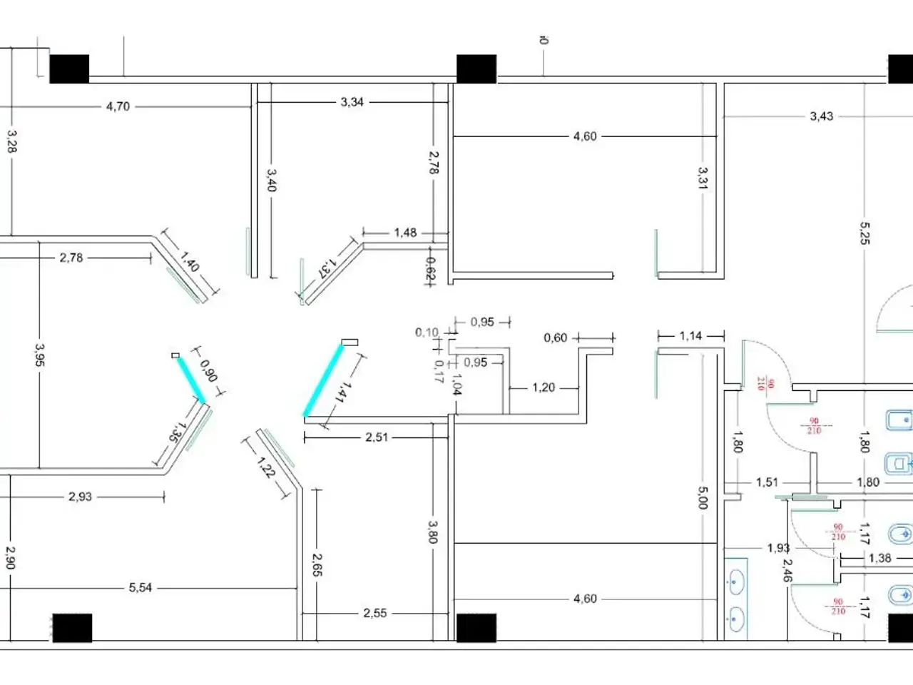Ufficio in Via Giuseppe di Vittorio 2, Marcianise, {3} - Planimetria 1