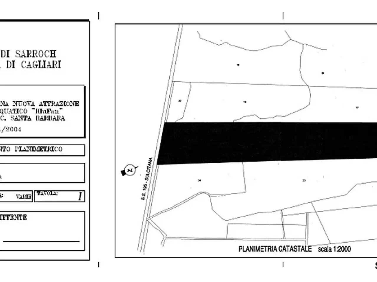 Palazzina commerciale in Strada Statale 195  Km 24  650  09018 Sarroch Ca 1, Sarroch, {3} - Planimetria 1