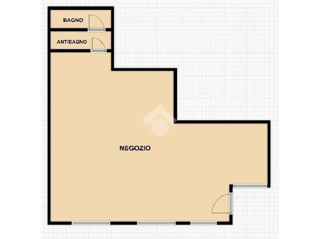 Negozio in Via Mazzini 63, Sondrio, {3} - Planimetria 1
