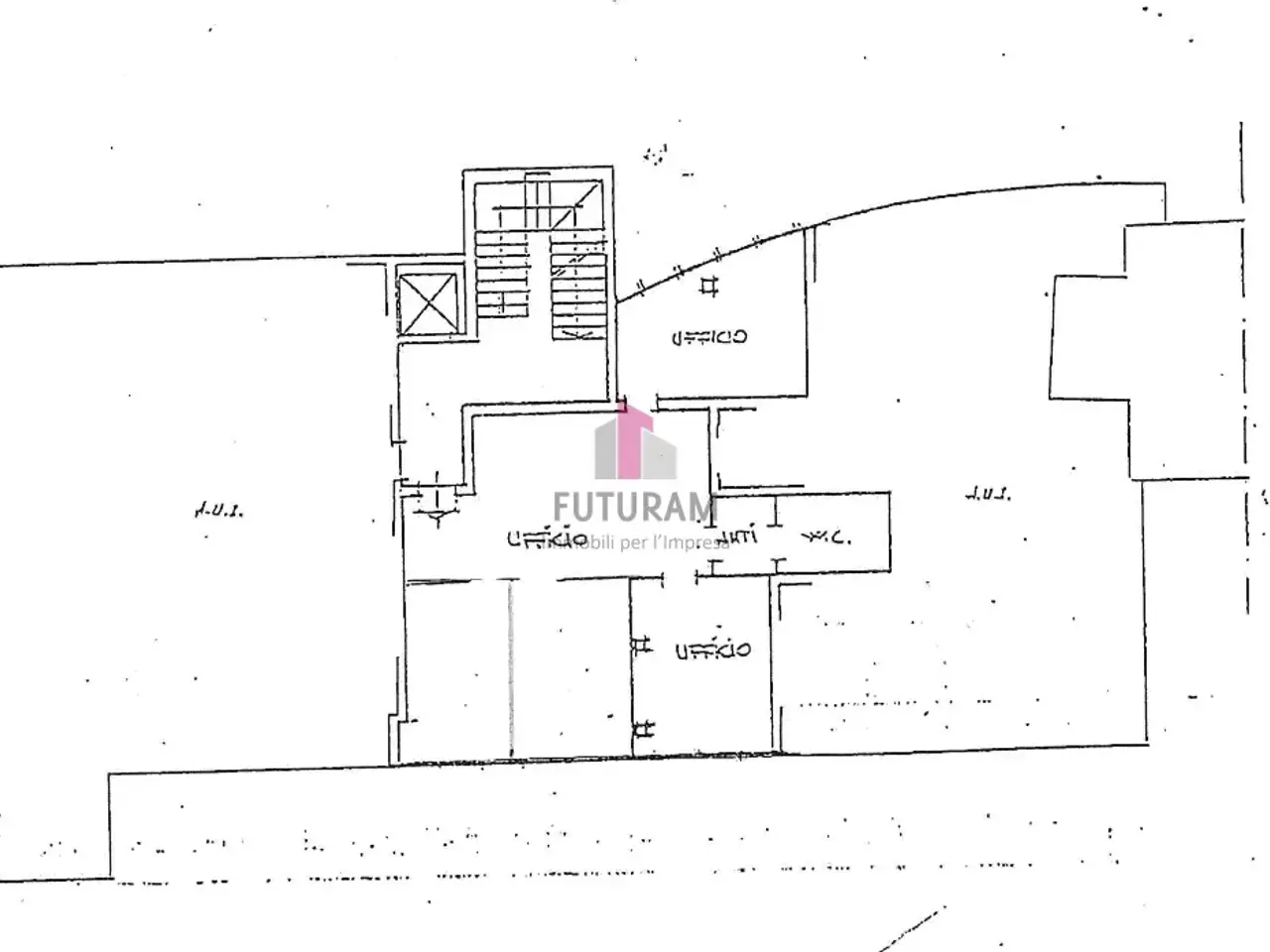 Ufficio in Viale Europa 5, Vicenza, {3} - Planimetria 1