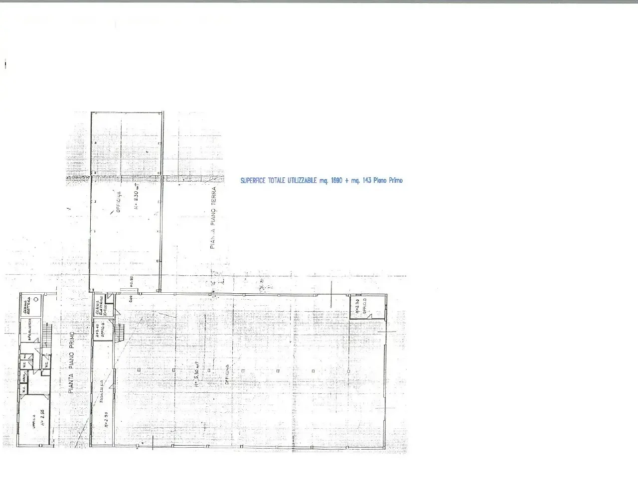 Capannone in , Colonnella, {3} - Planimetria 1