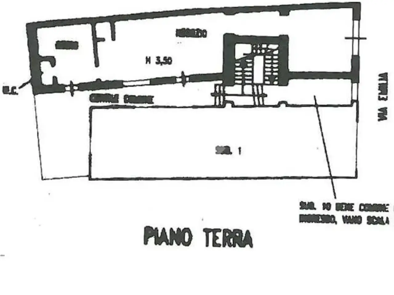Negozio in Via Emilia 36, Tortona, {3} - Planimetria 1