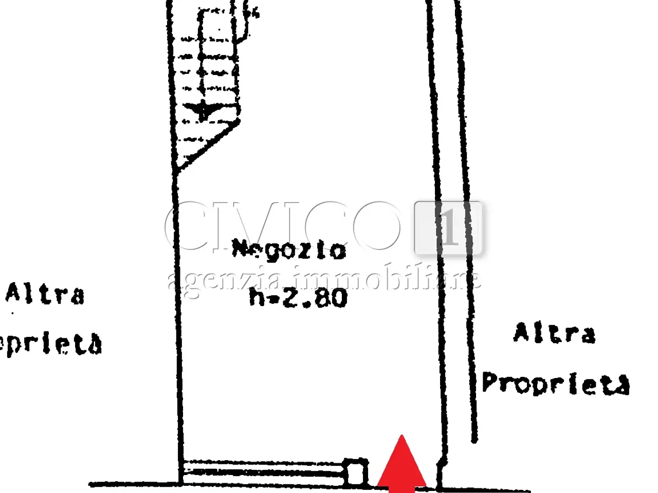 Abbigliamento in San Marco 787, Venezia, {3} - Planimetria 1