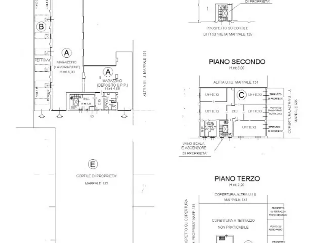 Capannone in Via Zucchi 39a, Cusano Milanino, {3} - Planimetria 1