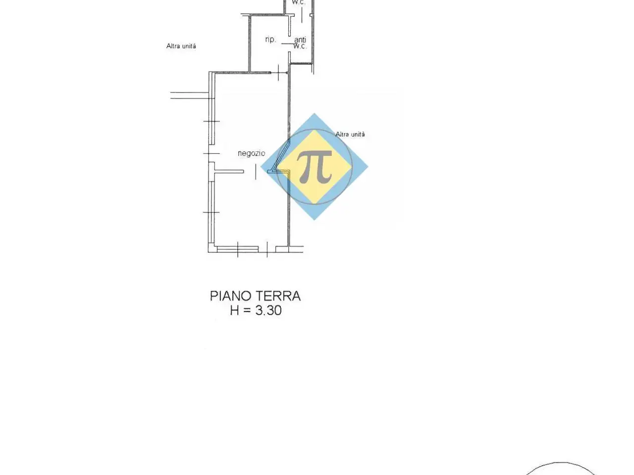 Negozio in Montereale 22, Pordenone, {3} - Planimetria 1