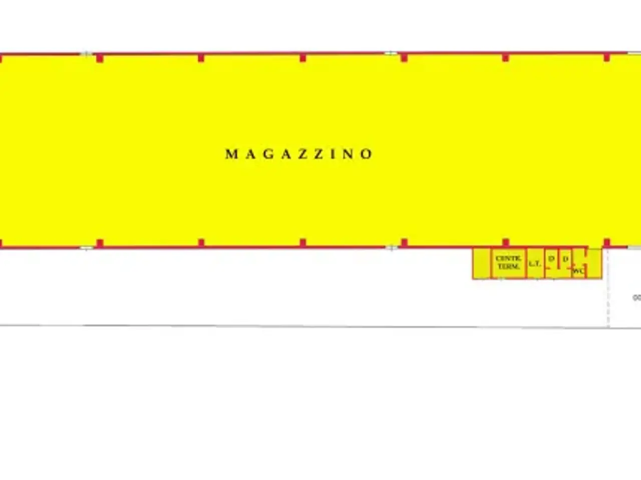 Capannone in Via Roaldo Piva 1, Poggio Rusco, {3} - Planimetria 1