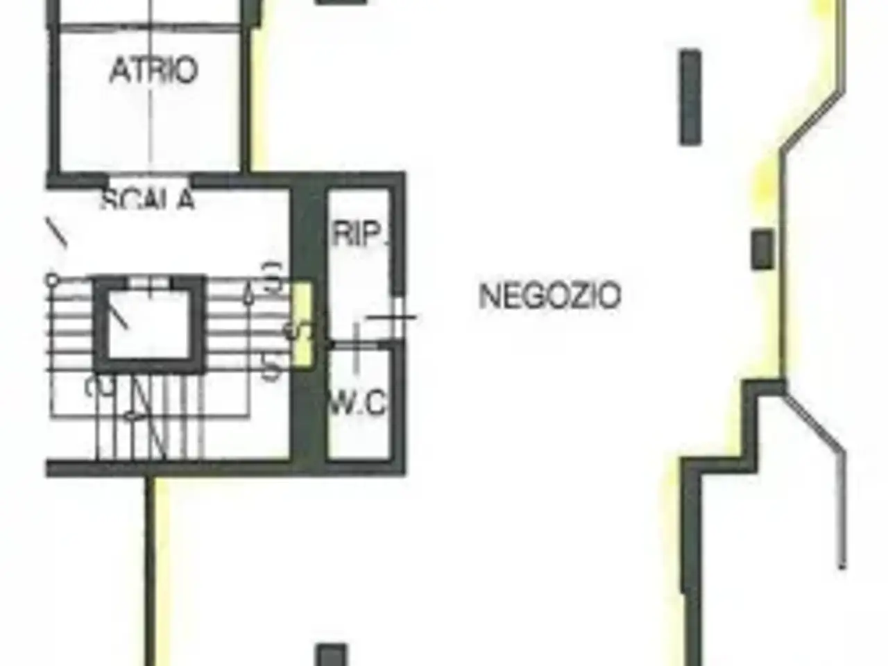 Negozio in , Rovereto, {3} - Planimetria 1