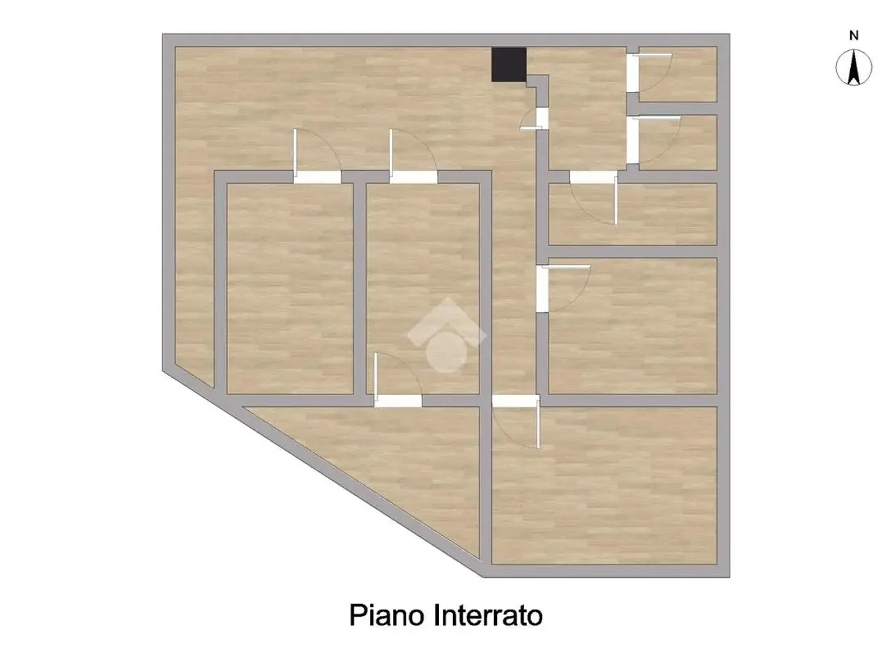 Ufficio in Via Trento 2, Castello Di Godego, {3} - Planimetria 1