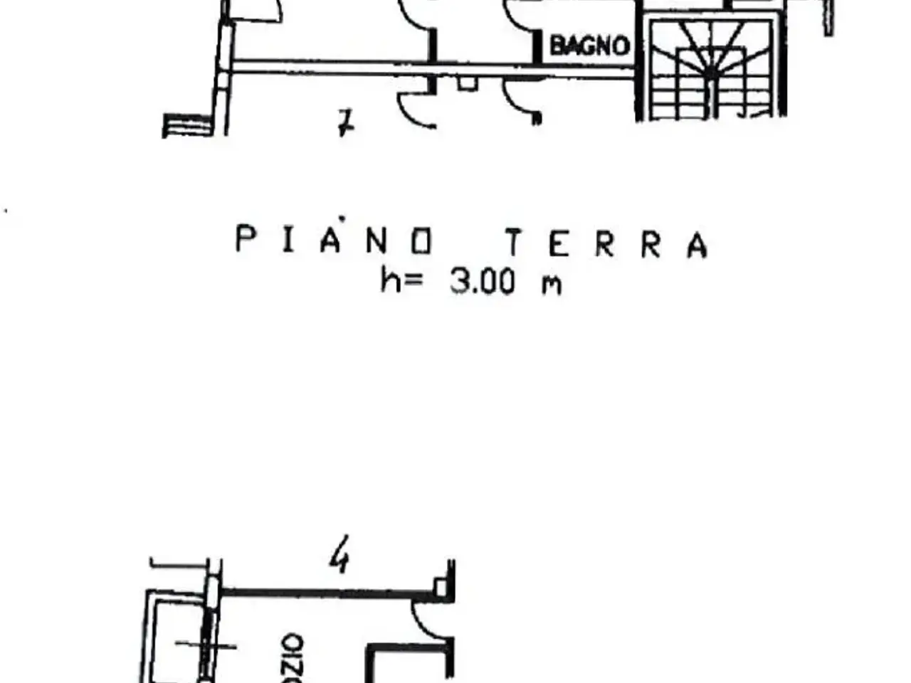 Negozio in Via Cardinal G. Testa, Boltiere, {3} - Planimetria 1