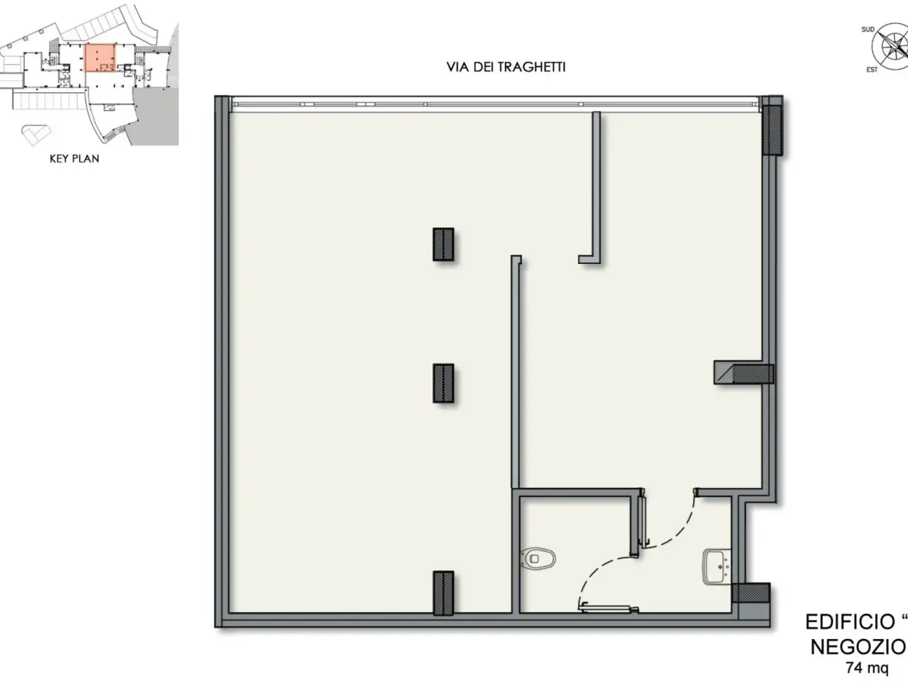 Negozio in Via dei Traghetti, 164, Lido di Ostia, Rm, Italia, Roma, Roma, {3} - Foto 2