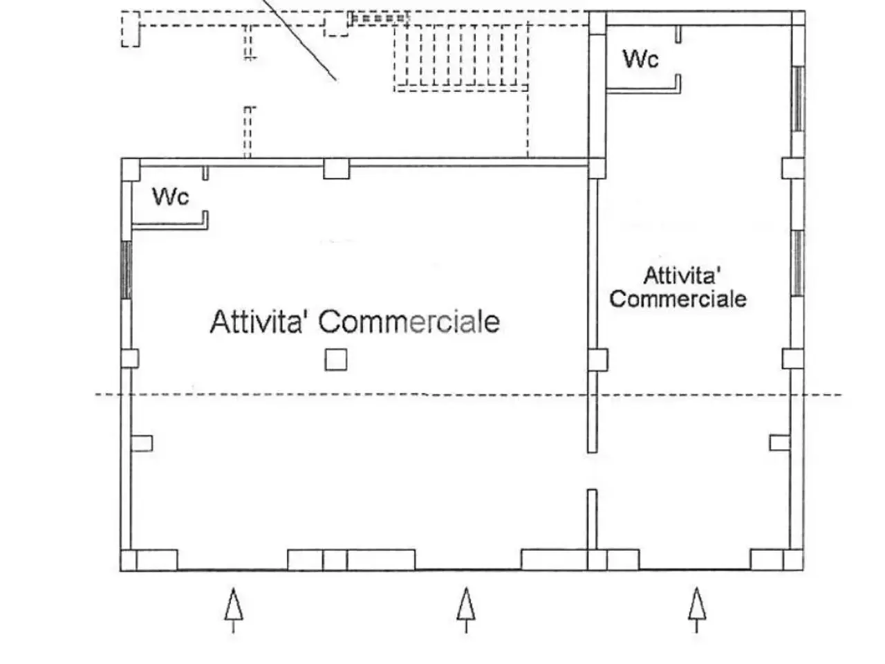 Magazzino in C/da Linze, Luzzi, {3} - Planimetria 1