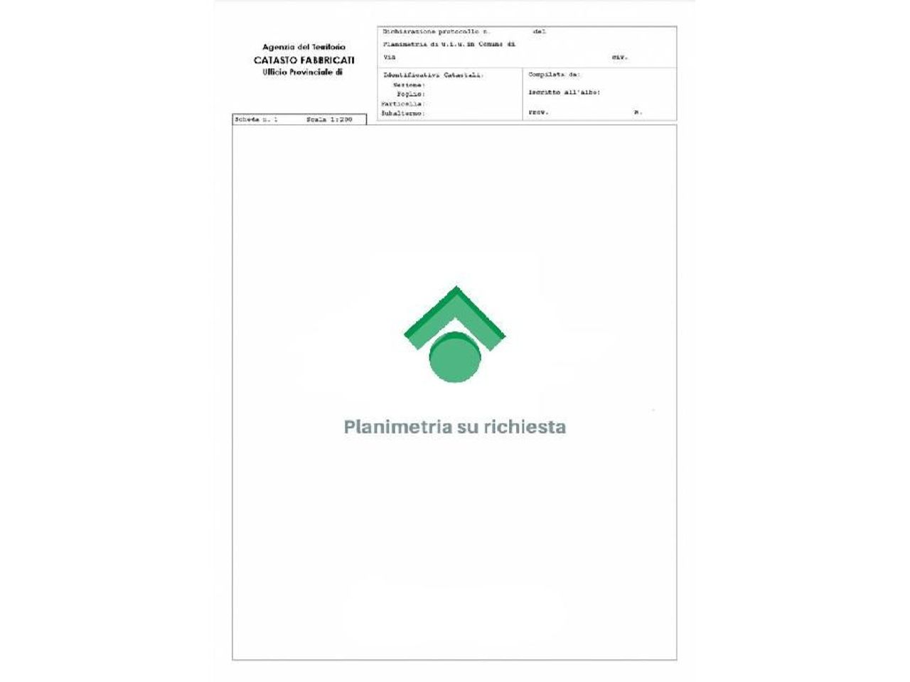 Negozio in Via Valcamonica 19, Brescia, {3} - Planimetria 1