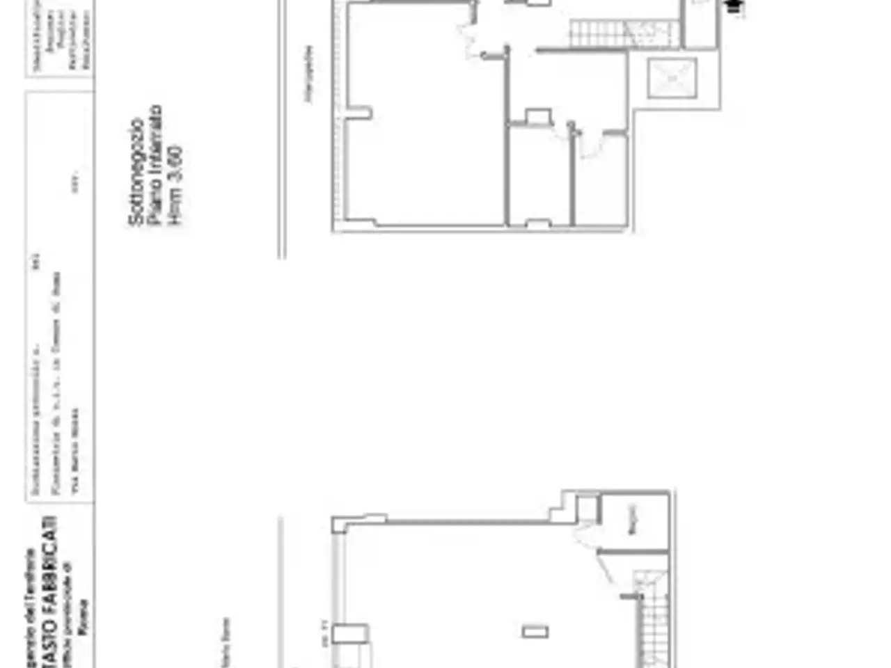 Negozio in Via Mario Borsa 45/87, Roma, {3} - Planimetria 1