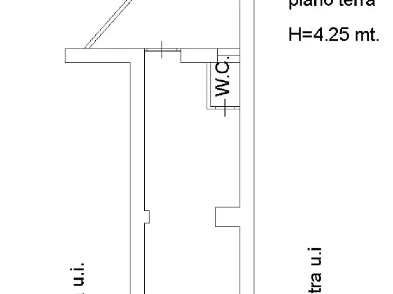 Negozio in Locale Via San Severo 12, Lucera, {3} - Planimetria 1