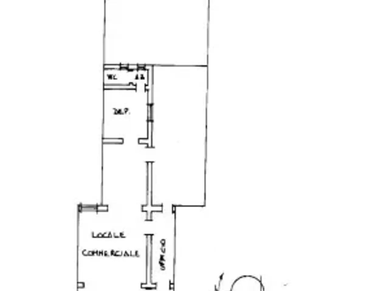 Negozio in Via Fabio Filzi 13, Lecce, {3} - Planimetria 1