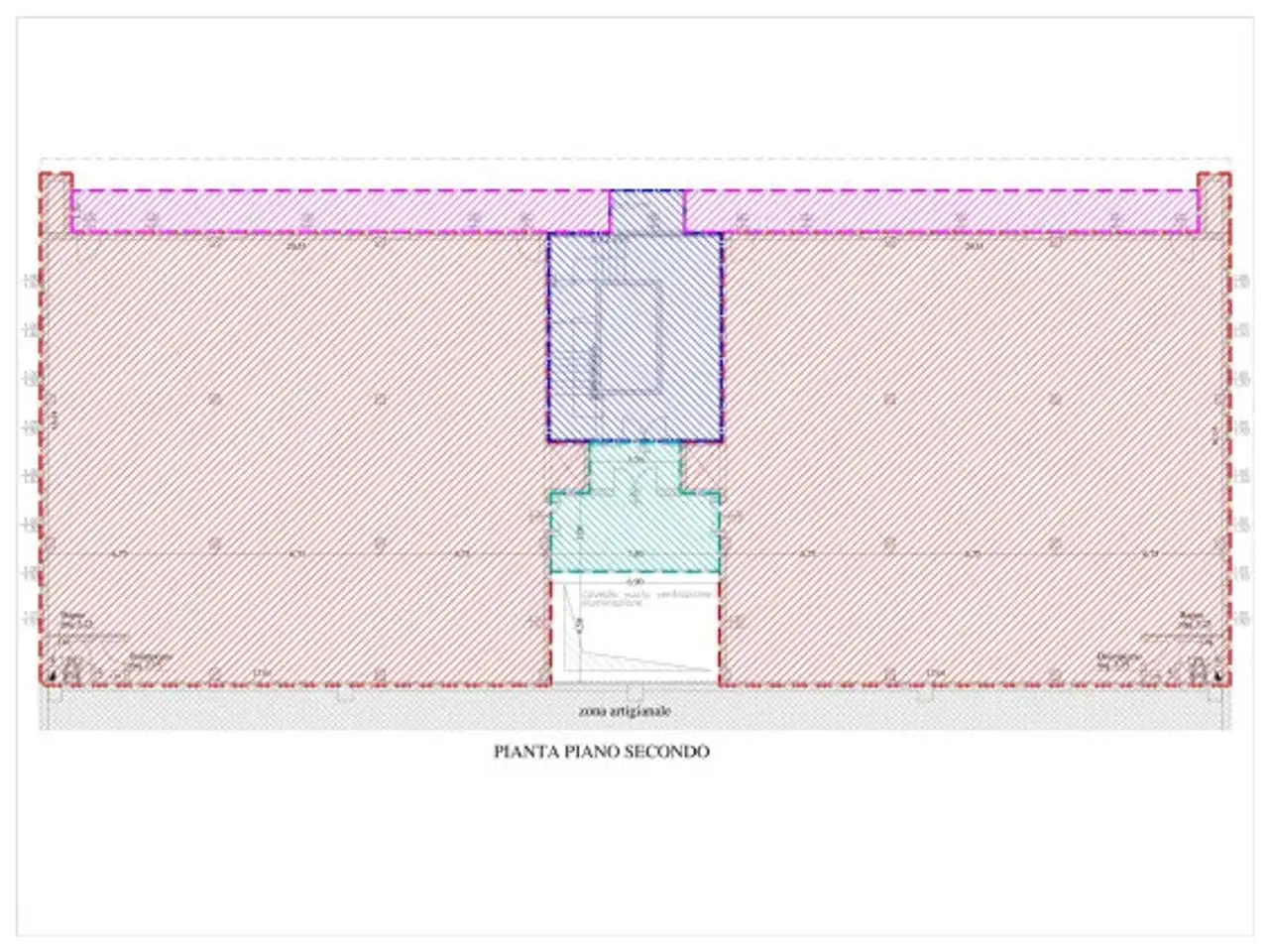 Ufficio in Via delle Rose, Bolgare, {3} - Planimetria 1