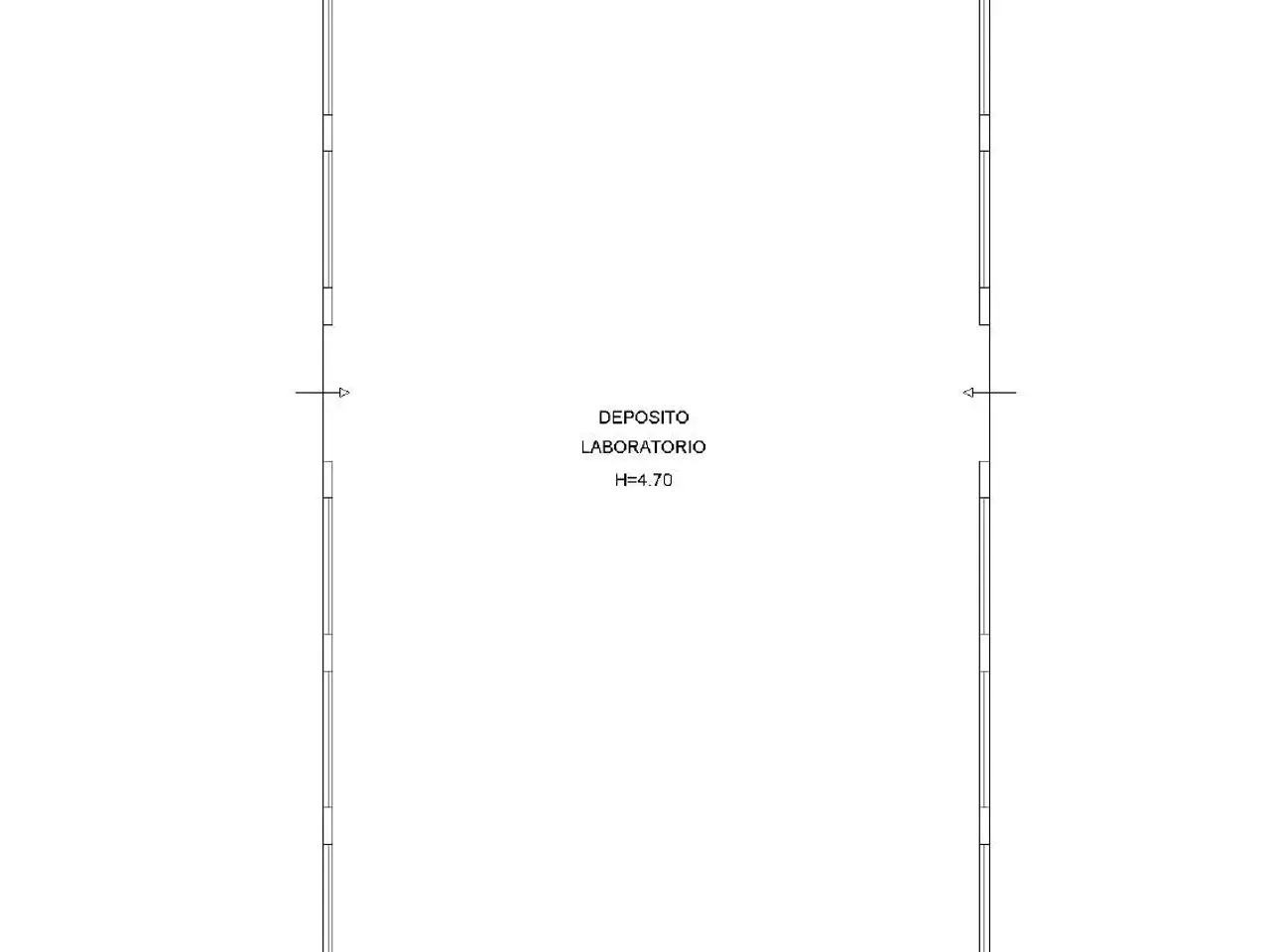 Capannone in , San Giovanni In Persiceto, {3} - Planimetria 1
