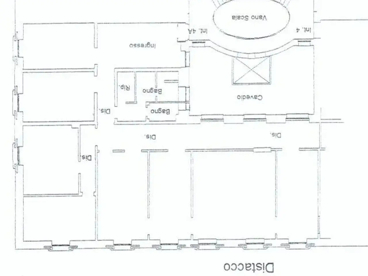 Ufficio in Via XX Settembre, Genova, {3} - Planimetria 1