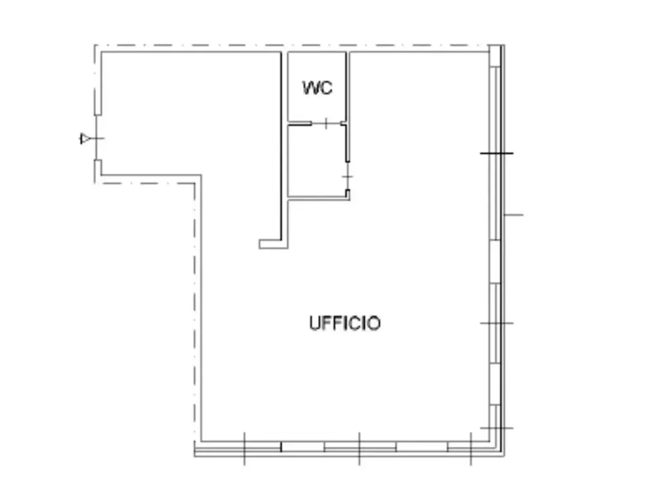 Ufficio in Viale Europa 22, Brugherio, {3} - Planimetria 1