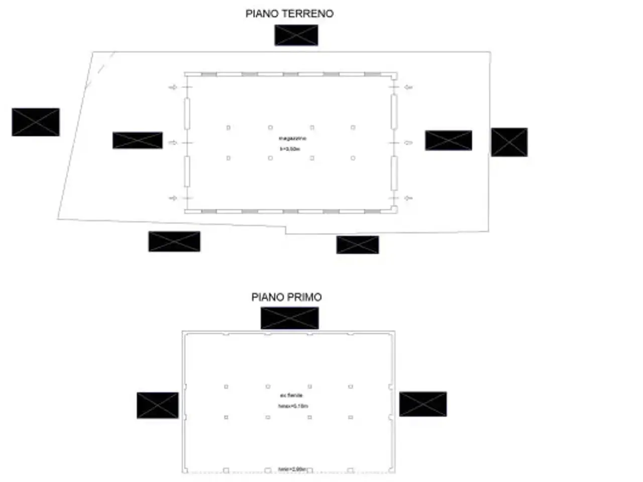 Magazzino in Regione Commenda, Centallo, {3} - Planimetria 1