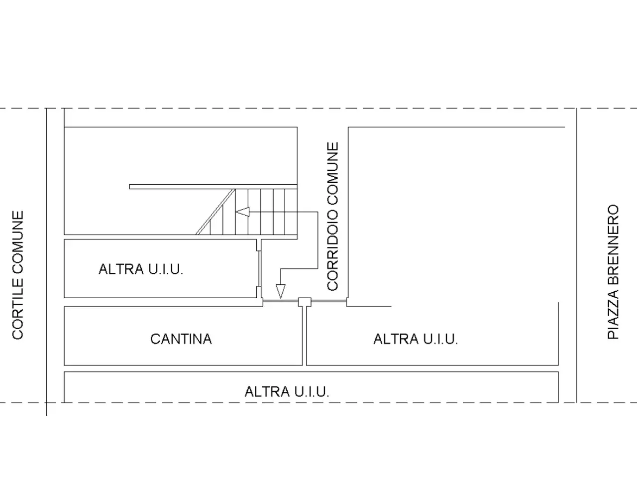 Ufficio in Piazza Brennero, Moncalieri, {3} - Planimetria 1