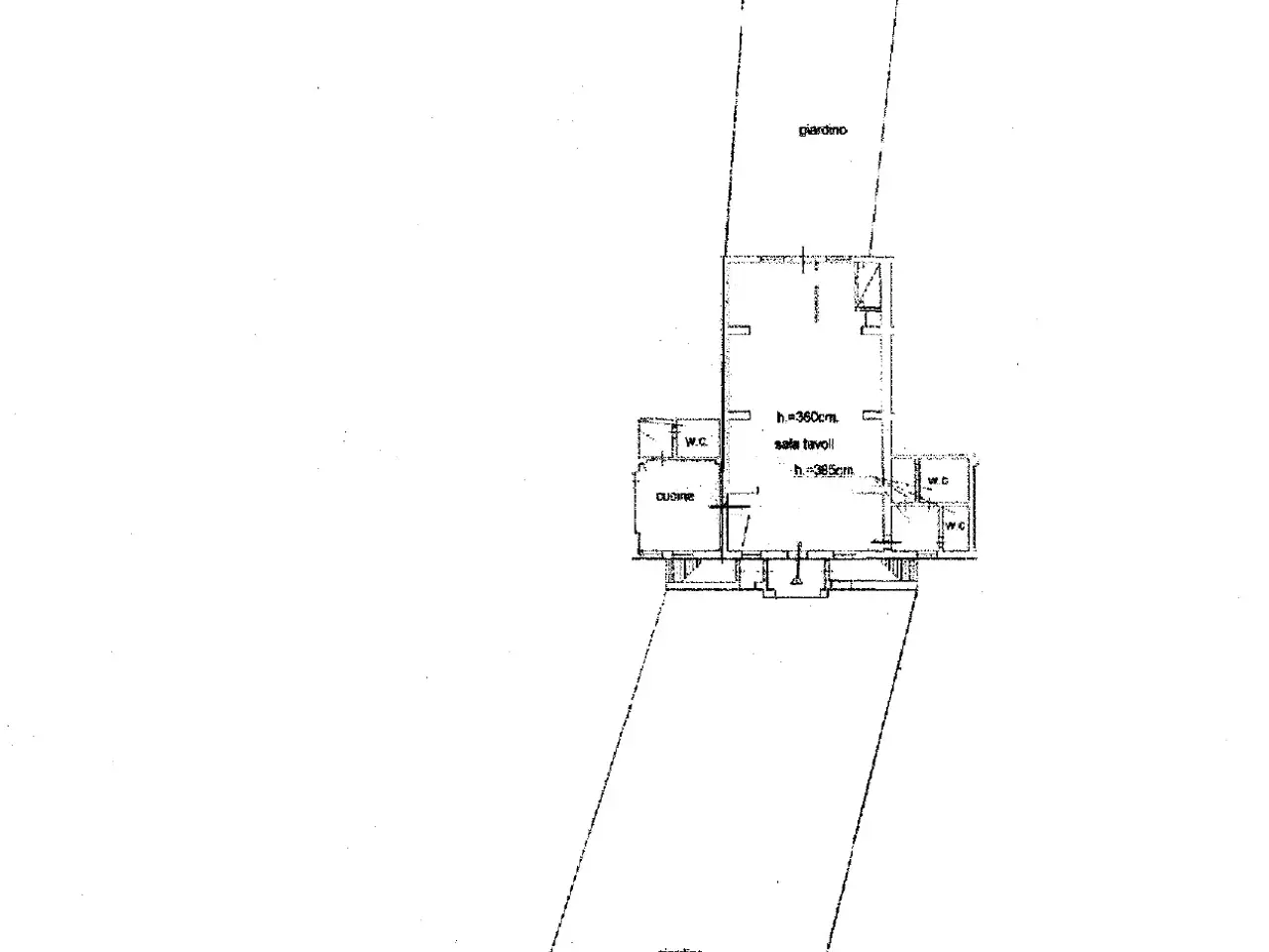 Locale commerciale in Aiaccia, Collesalvetti, {3} - Planimetria 1