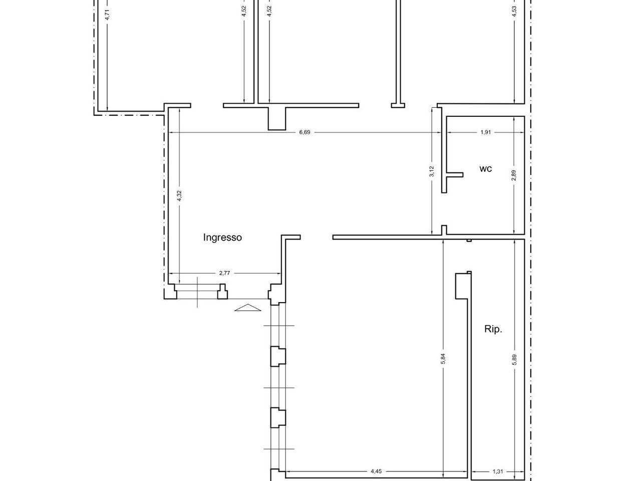 Ufficio in Viale Sardegna, Siena, {3} - Planimetria 1