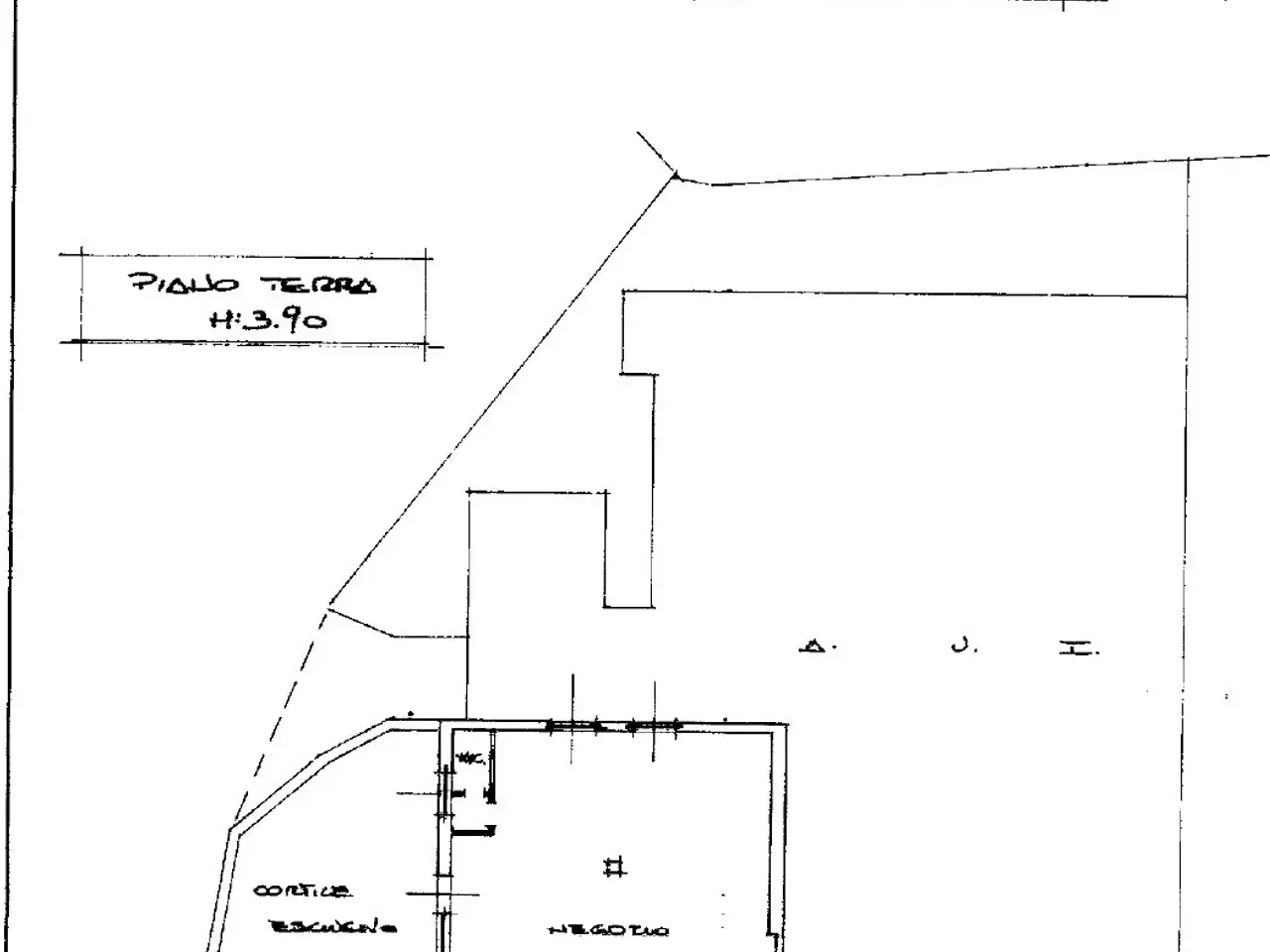 Ufficio in Via Roma 31, Alzano Lombardo, {3} - Planimetria 1