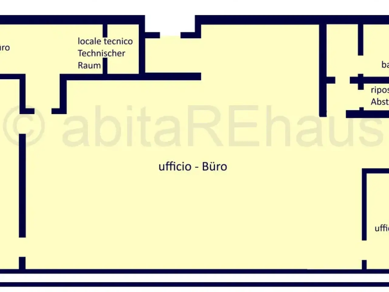 Ufficio in Via Francesco Crispi - Francesco-Crispi-StraßE, Bolzano, {3} - Planimetria 1