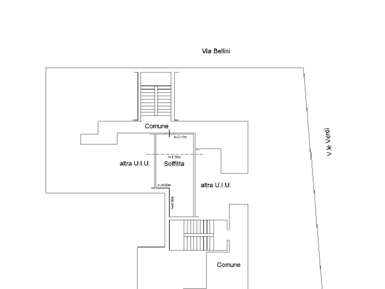 Magazzino in Via Vincenzo Bellini, Modena, {3} - Planimetria 1