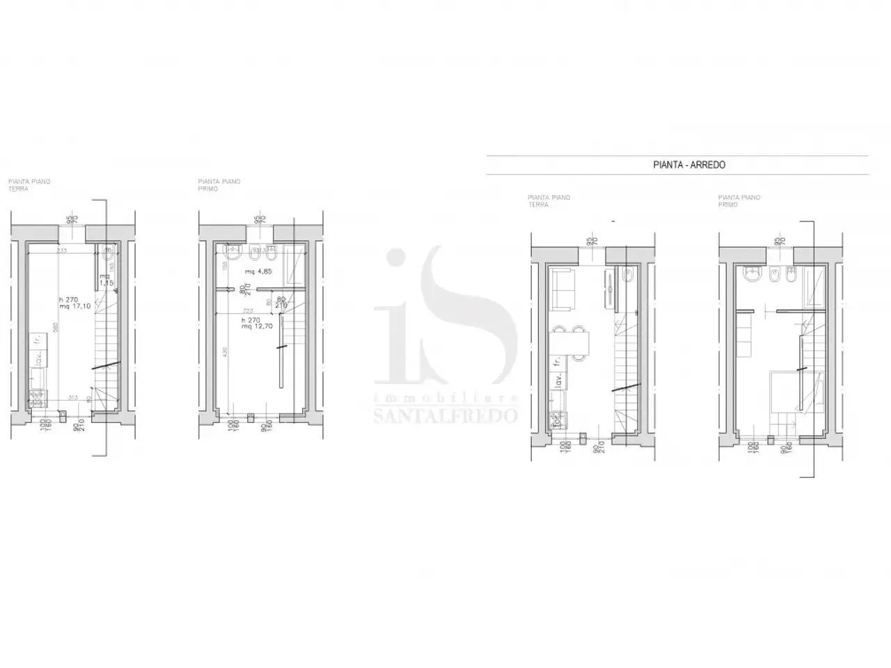 Magazzino in Via Madonnina 24, Agrate Brianza, {3} - Planimetria 1