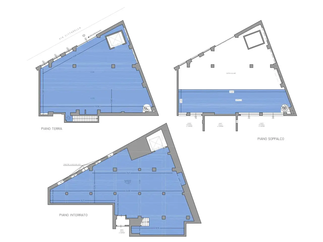 Magazzino in , Firenze, {3} - Planimetria 1